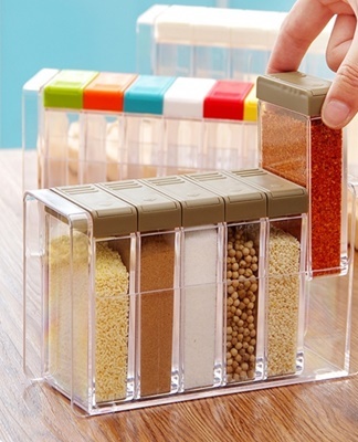 After the purchase, the hostess should immediately open the bag from the store and transfer the fragrant products to the containers.