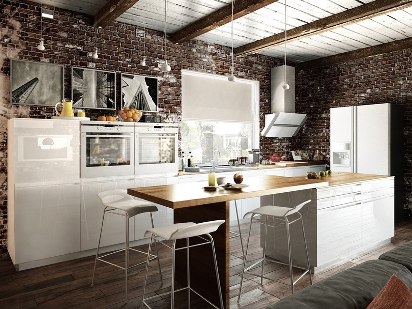 The rustic style can combine elements of everyday life from different cultures.