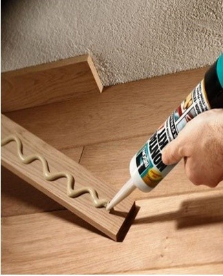 The glue is durable, but when moisture gets in, the seams can come undone.