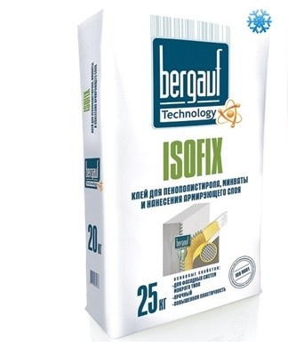 "Isofix" is considered a universal adhesive, which can be used for gluing not only ceramic tiles.