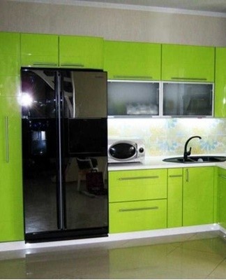 There is a division of surfaces into glossy and matte.