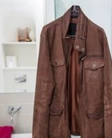 How to properly clean a suede jacket at home