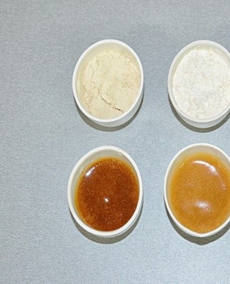 However, in the production of dextrin glue, they act on the starch at high temperature.