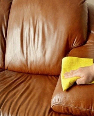 The upholstery should be removed and washed (cleaned) separately from the frame.