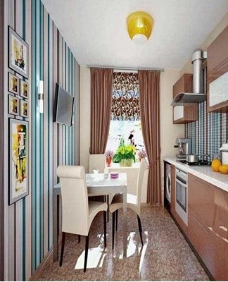 Furniture is considered the basis of the kitchen interior.