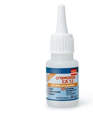 Due to the possibility of gluing many types of surfaces, Cosmofen CA 12 is considered universal.