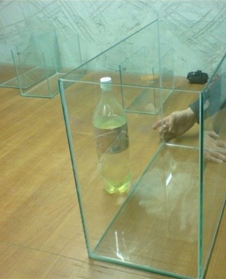  Use a knife or nail file to clean up large spaces.