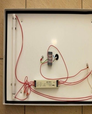 The type of backlight determines the order of further work.