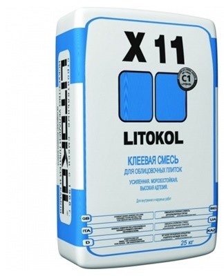  The glue allows the use of solid tiles. The composition is well suited for gypsum.