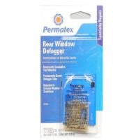 Types of conductive adhesives for the DIY rear window heater and instructions for use