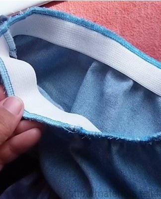 Ways to correctly sew an elastic band on a skirt at home