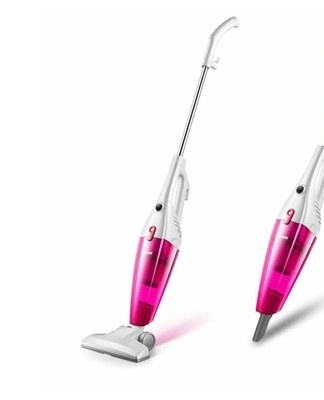 To clean furniture and small surfaces, you can use the silent hand-held duster.