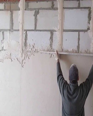 In order to carry out the facing of the walls inside the premises, it is necessary to use the brands of glue K66 and K80.