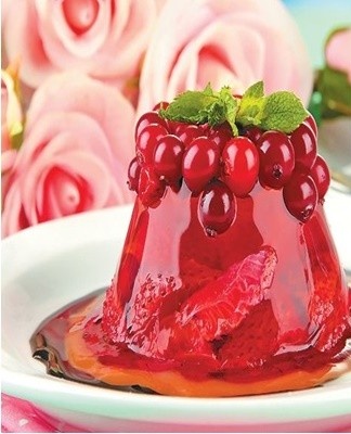 For the preparation of flavored jelly, thickeners are used. oh