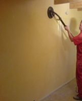 Rules and methods for quickly removing dust after sanding walls