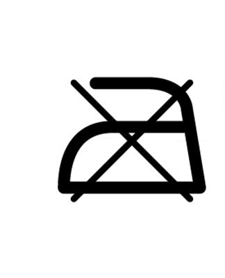 ironing prohibited