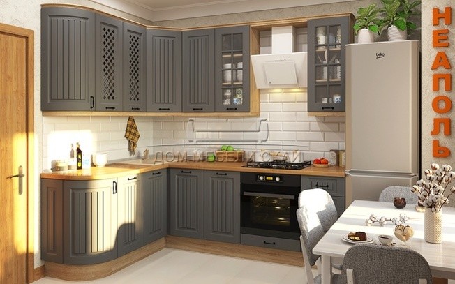 gray kitchen