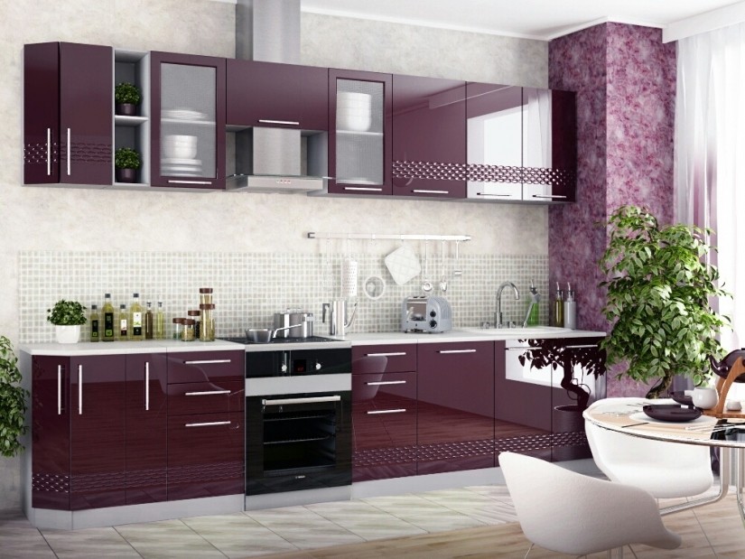 There is a division of surfaces into glossy and matte.