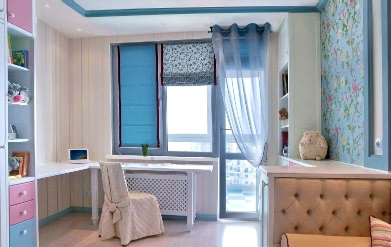 curtains in the nursery