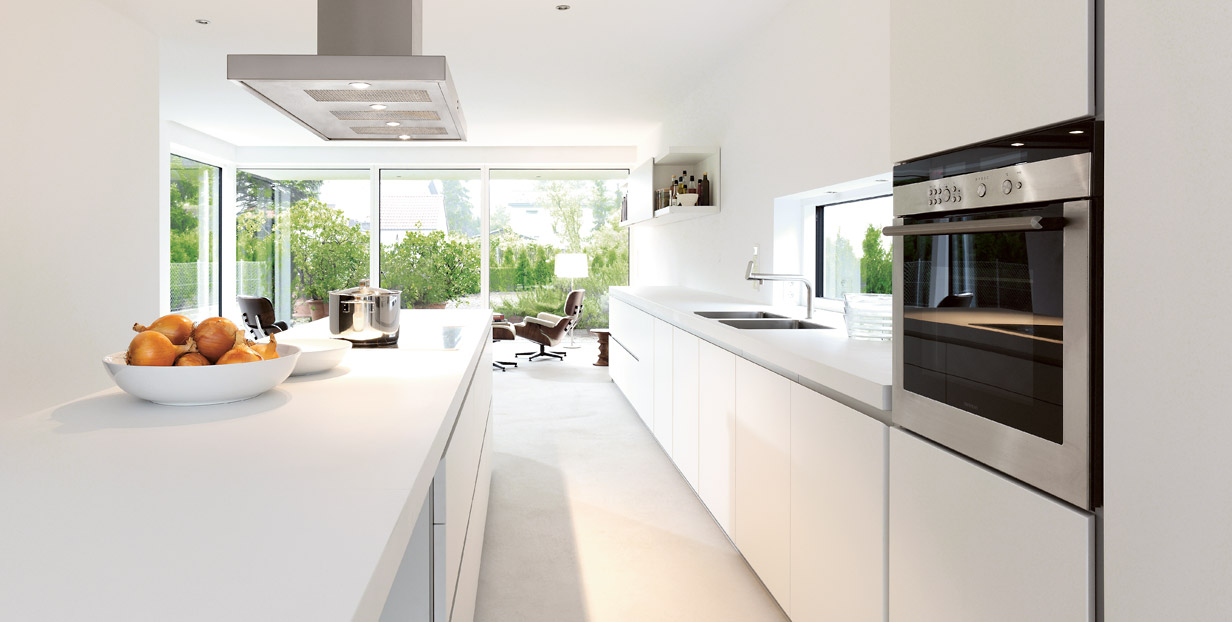 white kitchen