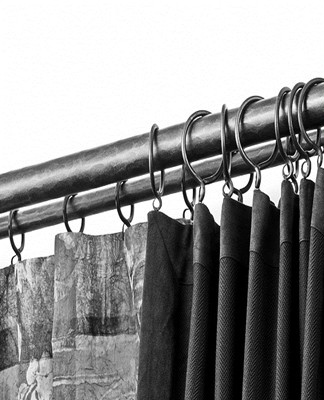 Brackets for curtains are divided into two main types - wall and ceiling.