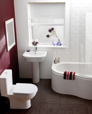 Often the bathroom is combined with a bathroom