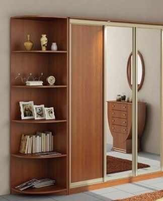 In sliding wardrobes, aluminum and steel regulating profiles are used.