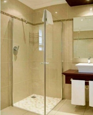 For a small room, it is better to give preference to a shower cabin.