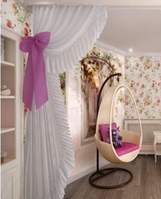 Pink and peach colors are popular with girls.