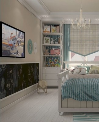 Photos of cars and animals will decorate the bedroom.