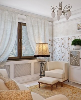 Textiles of general texture and matching colors are used.