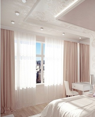 The combination of beige and pink is perfect for young girls.