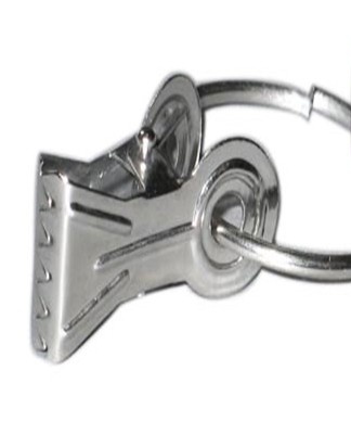 Crocodiles are small clips that help create interesting folds.