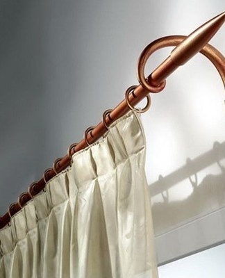 The heavy wall rods are made of iron.