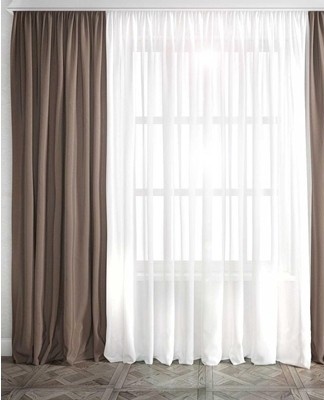 Roman shades are hung in rooms where the draped fabric looks out of place.