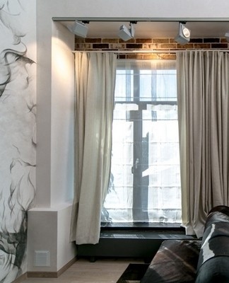 The style combined minimalism and country.