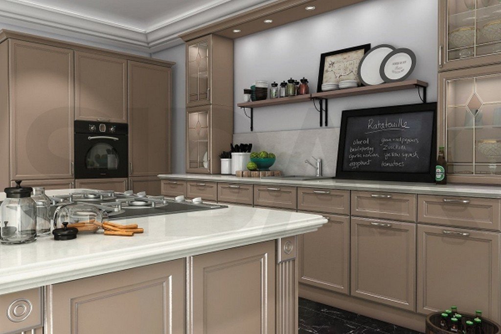 Coffee and milk walls