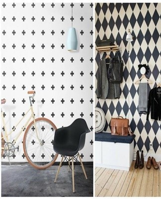 It is possible to make the defects of the walls less noticeable with the help of non-woven and vinyl coverings.