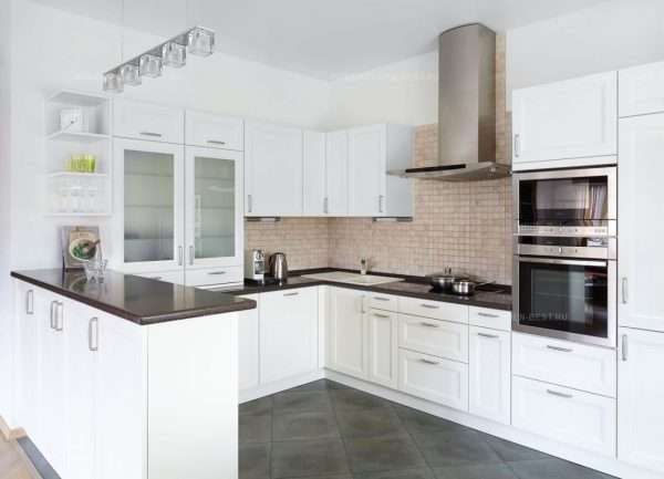 white kitchen