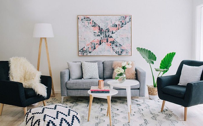 Moderate variations of green are suitable for flooring.