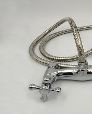 A valve shower is a simple design.