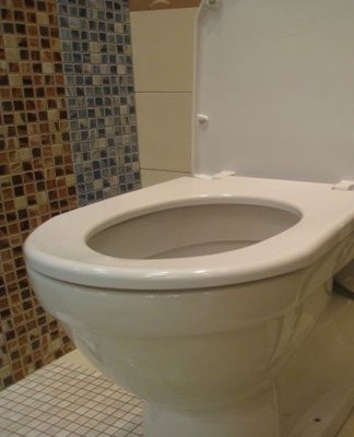 You can mount both a freestanding structure and complete them with a washbasin or a toilet rim.