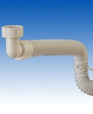 Inside the siphon there is a shutter, along the edges there are threaded connections.