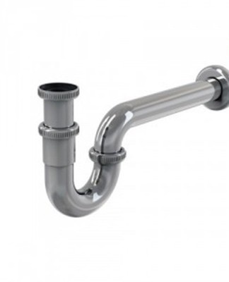 An open siphon is a decorative element.