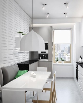 Rearranging a small room, it expands to the detriment of the hallway.