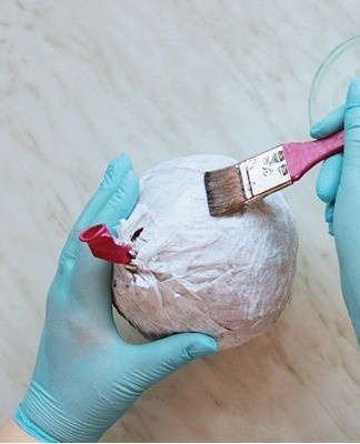 Paper mache can be made using different methods.