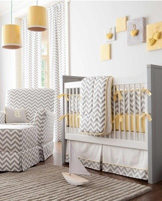 The classic design of a children's room is considered universal and suitable for both girls and boys.