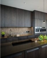 Features of high-tech kitchen design, colors and finishes