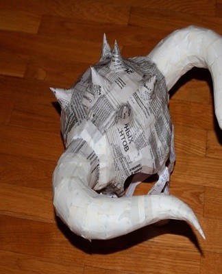 You need to work with the glue with your hands, so you need to prepare a dry towel.