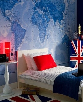 Features of a bedroom in blue tones and a combination of colors, examples of design solutions